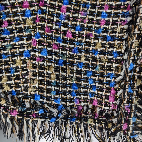 Cache blounce tweed fringe jacket blazer - Picture 2 of 9